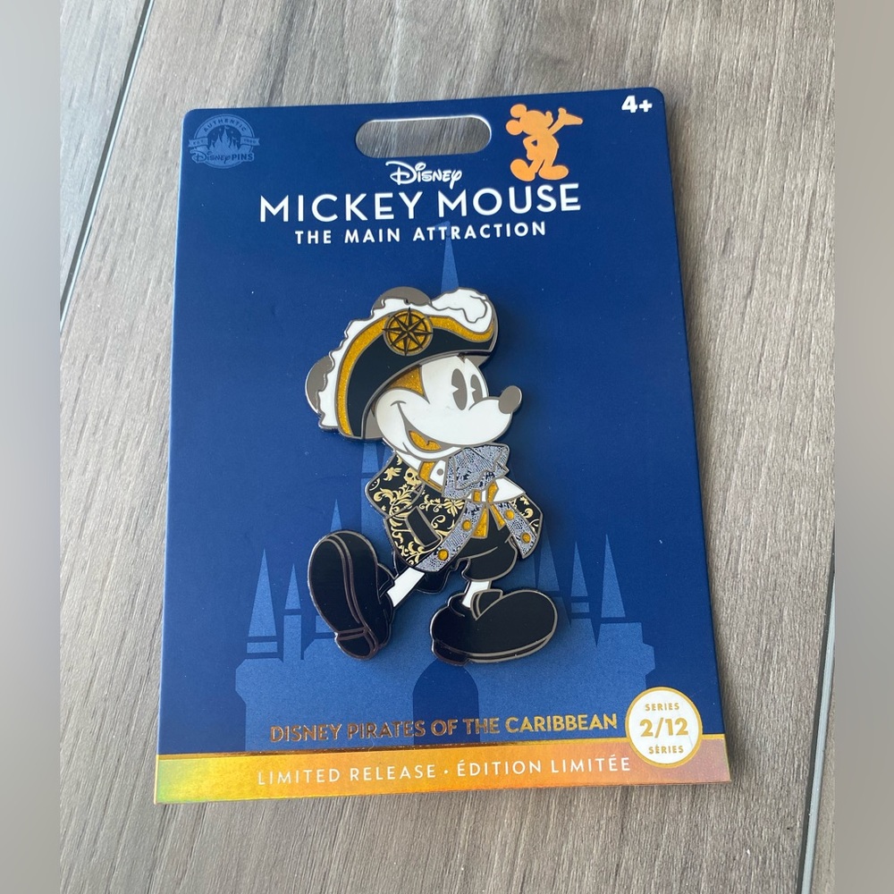 The Main Attraction Large Disney Pin #2 of 12, 50th Anniversary pins, New!